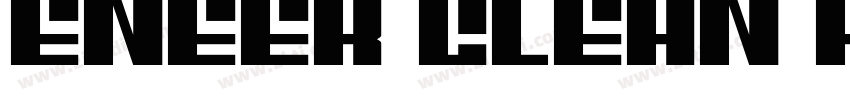 eneer Clean Reg字体转换 eneer Clean Reg字体转换